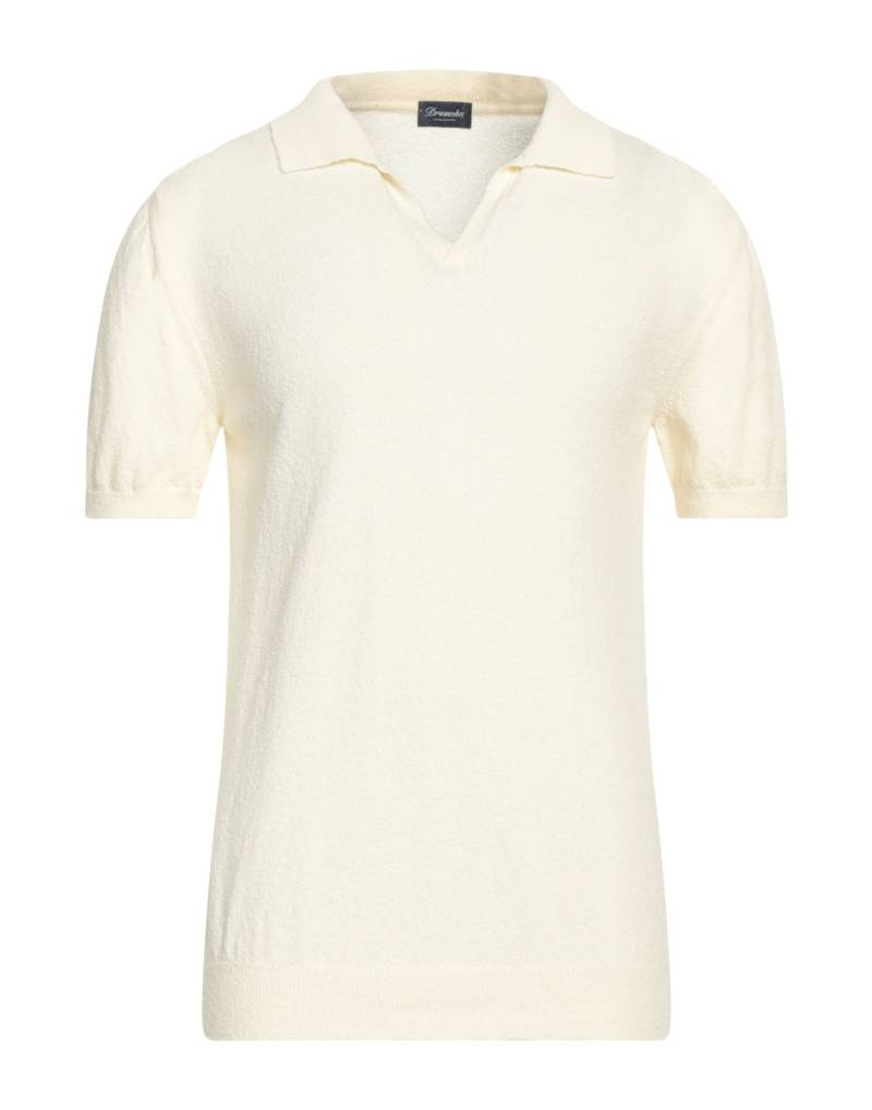 DRUMOHR Poloshirt Herren Cremeweiß DRUMOHR Poloshirt Herren Cremeweiß von DRUMOHR