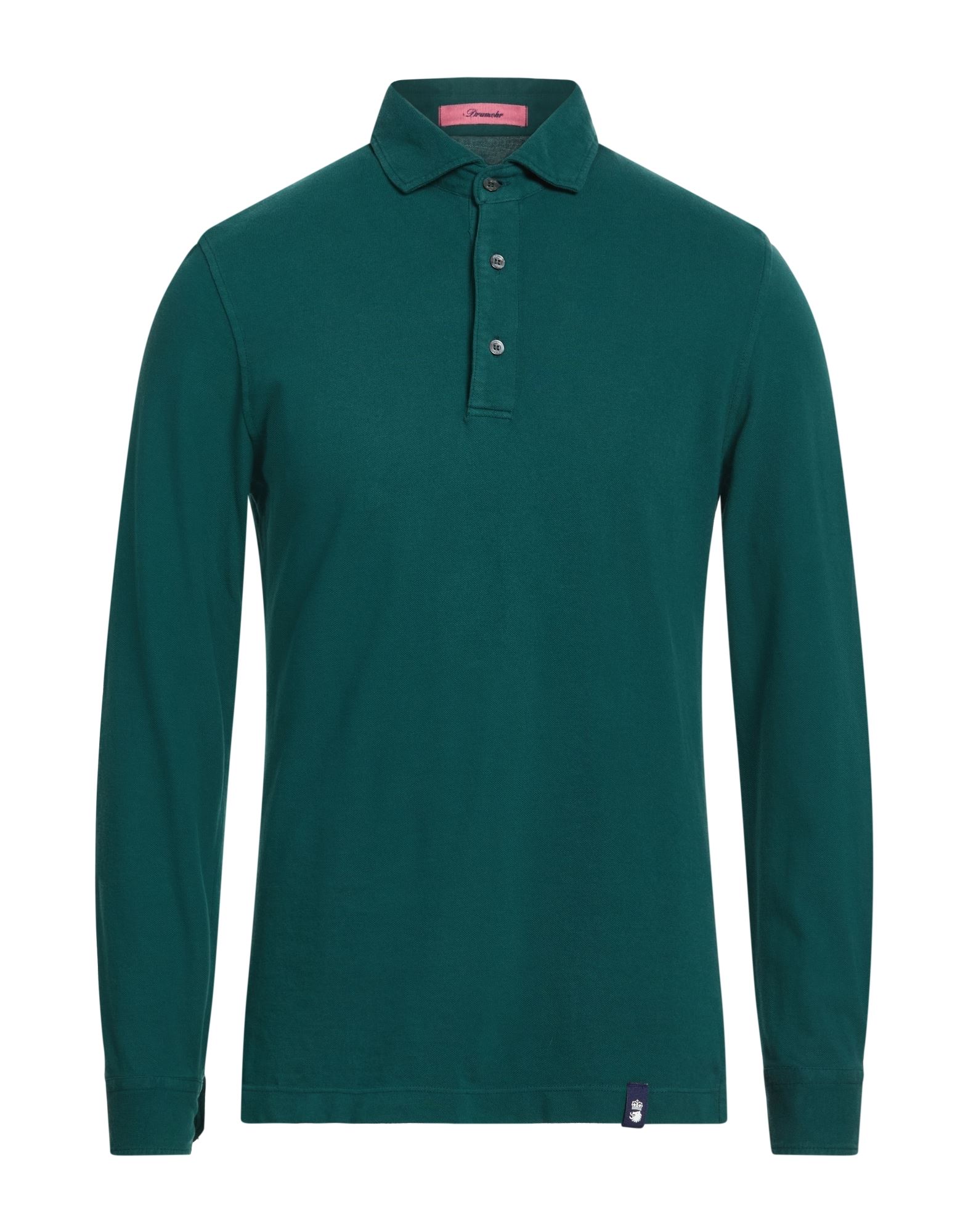 DRUMOHR Poloshirt Herren Dunkelgrün von DRUMOHR