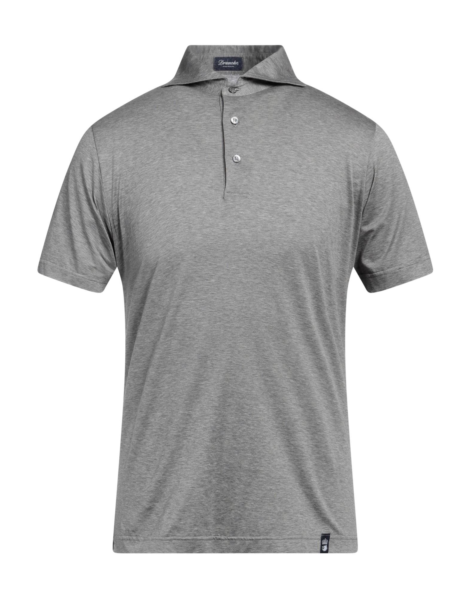 DRUMOHR Poloshirt Herren Grau von DRUMOHR