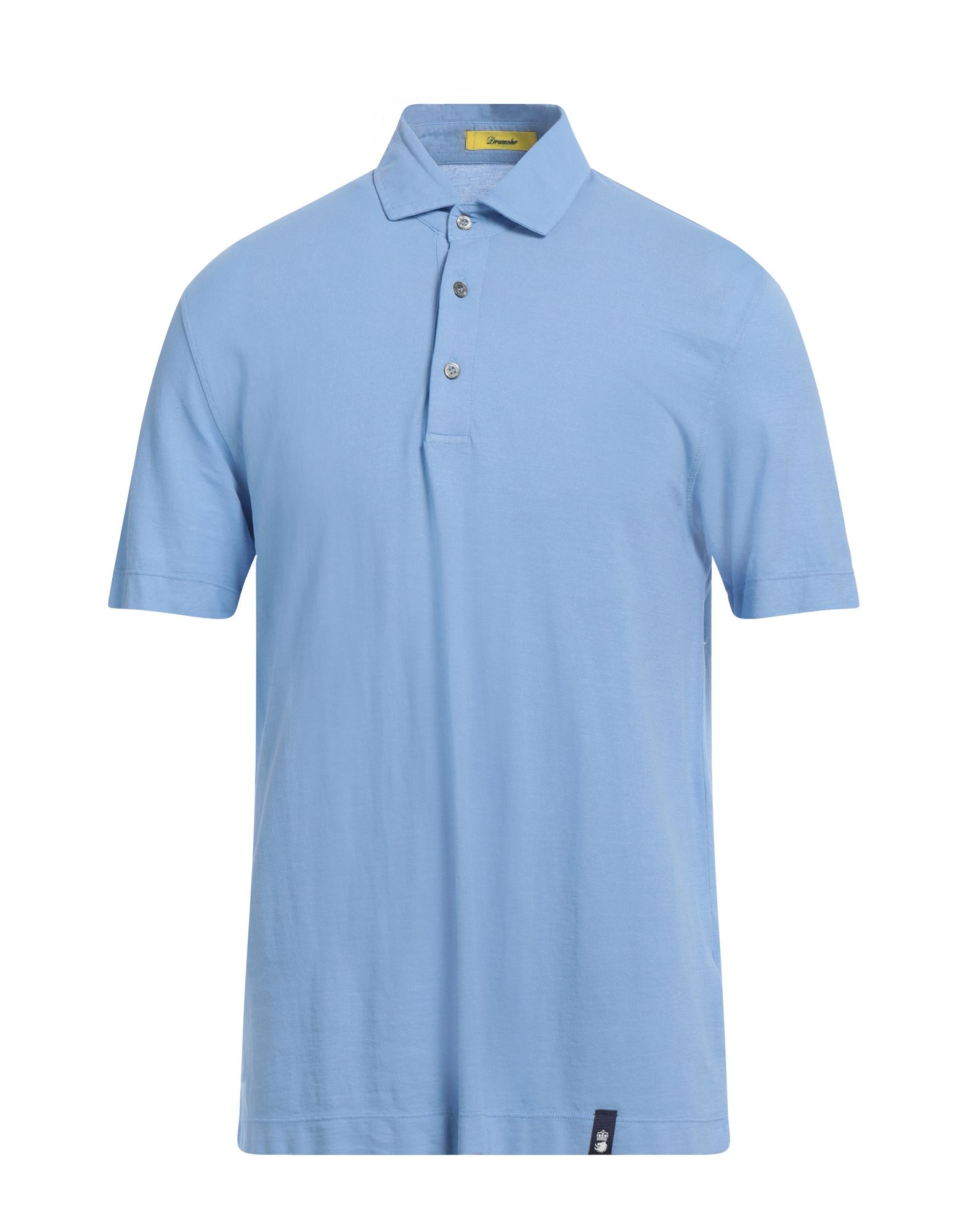 DRUMOHR Poloshirt Herren Hellblau von DRUMOHR