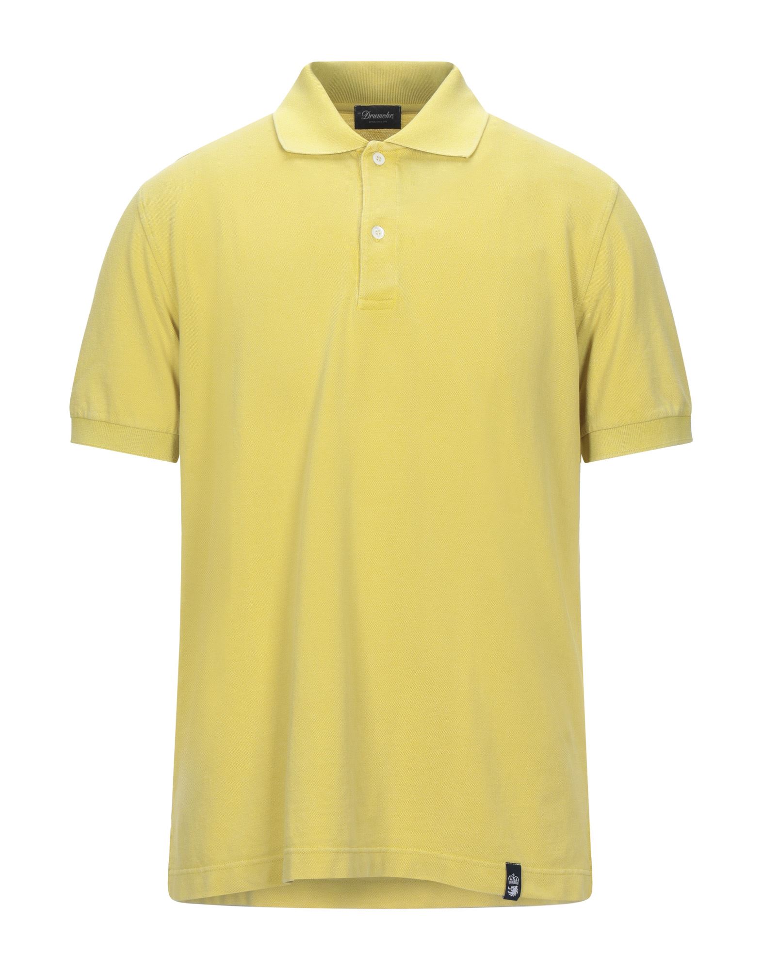 DRUMOHR Poloshirt Herren Hellgelb von DRUMOHR