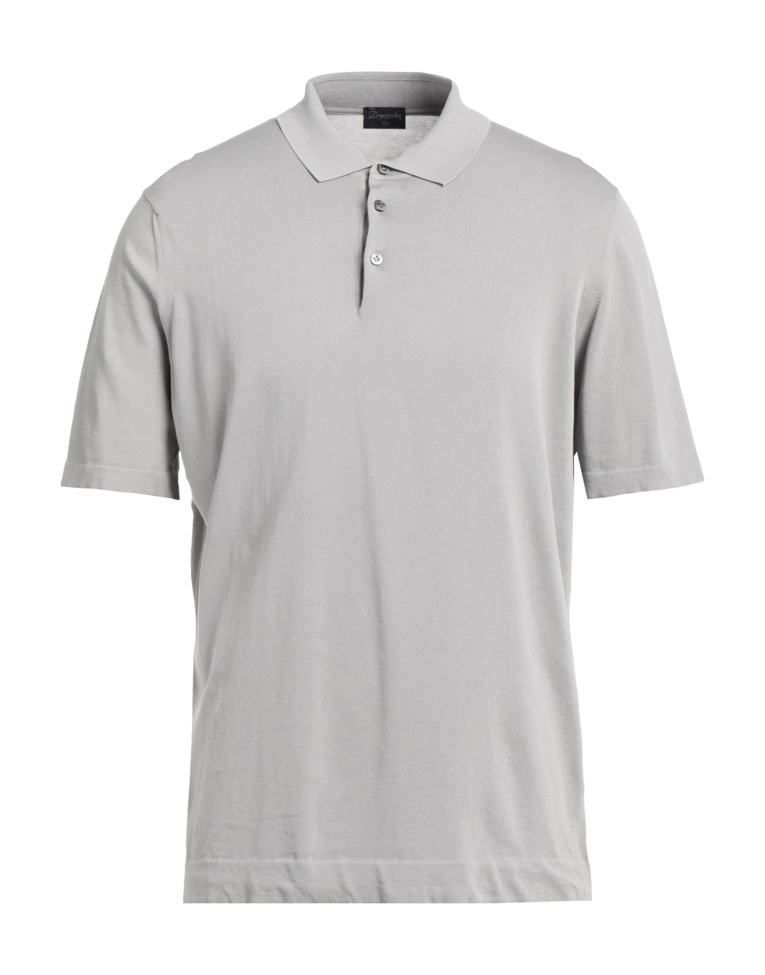 DRUMOHR Poloshirt Herren Hellgrau von DRUMOHR