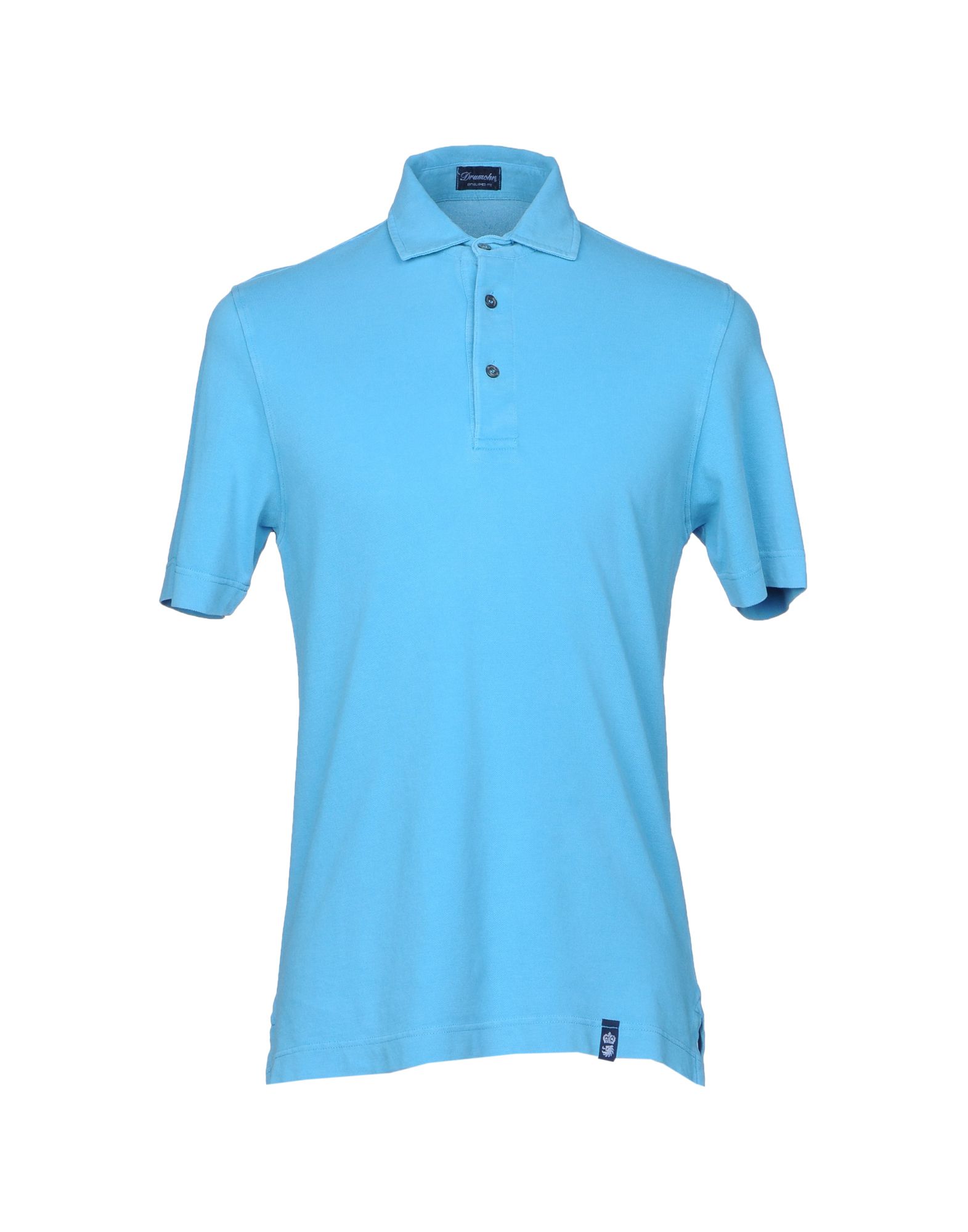 DRUMOHR Poloshirt Herren Himmelblau von DRUMOHR