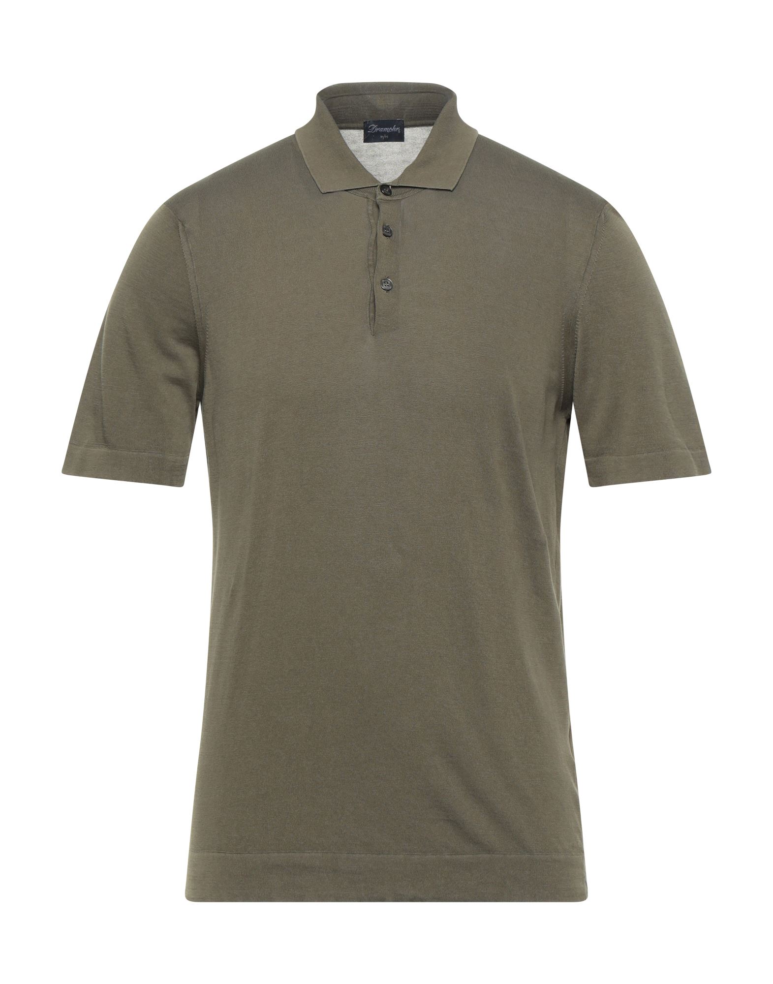 DRUMOHR Poloshirt Herren Militärgrün von DRUMOHR