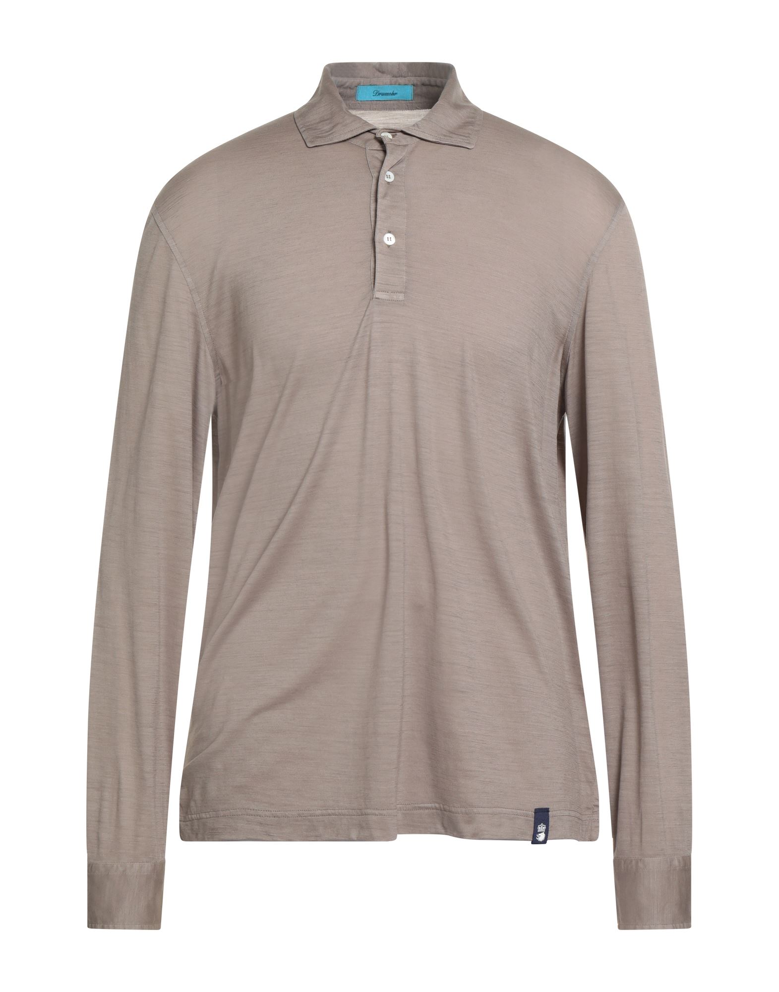 DRUMOHR Poloshirt Herren Maulwurfsgrau von DRUMOHR