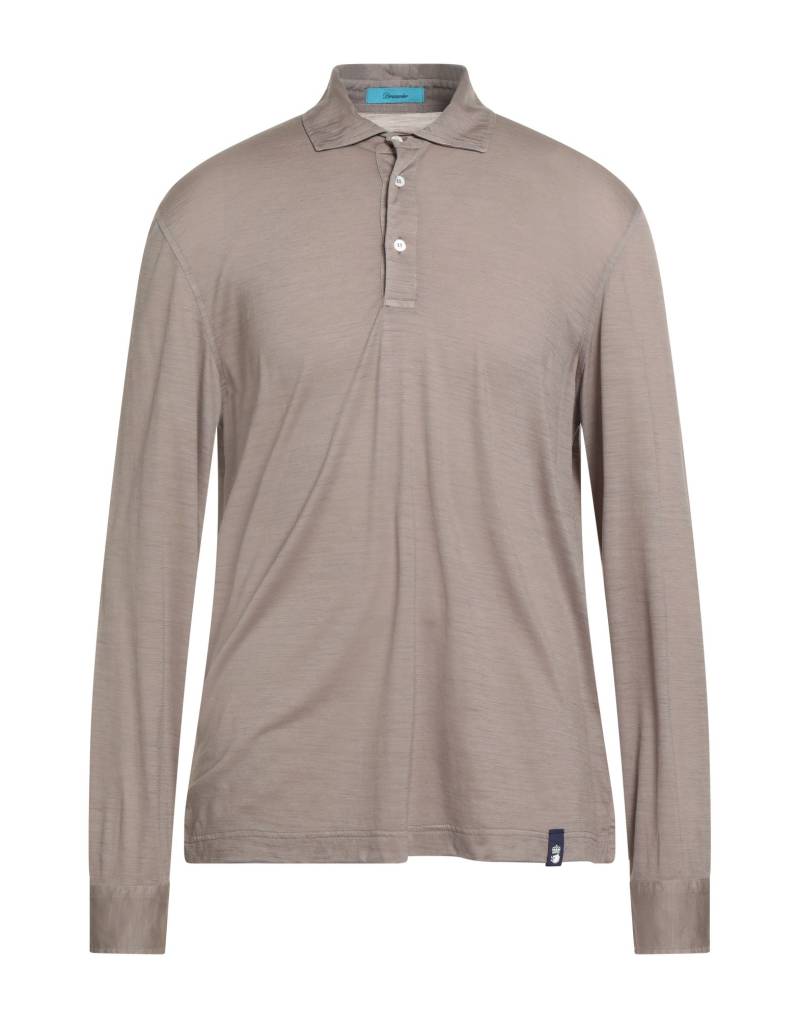 DRUMOHR Poloshirt Herren Maulwurfsgrau von DRUMOHR