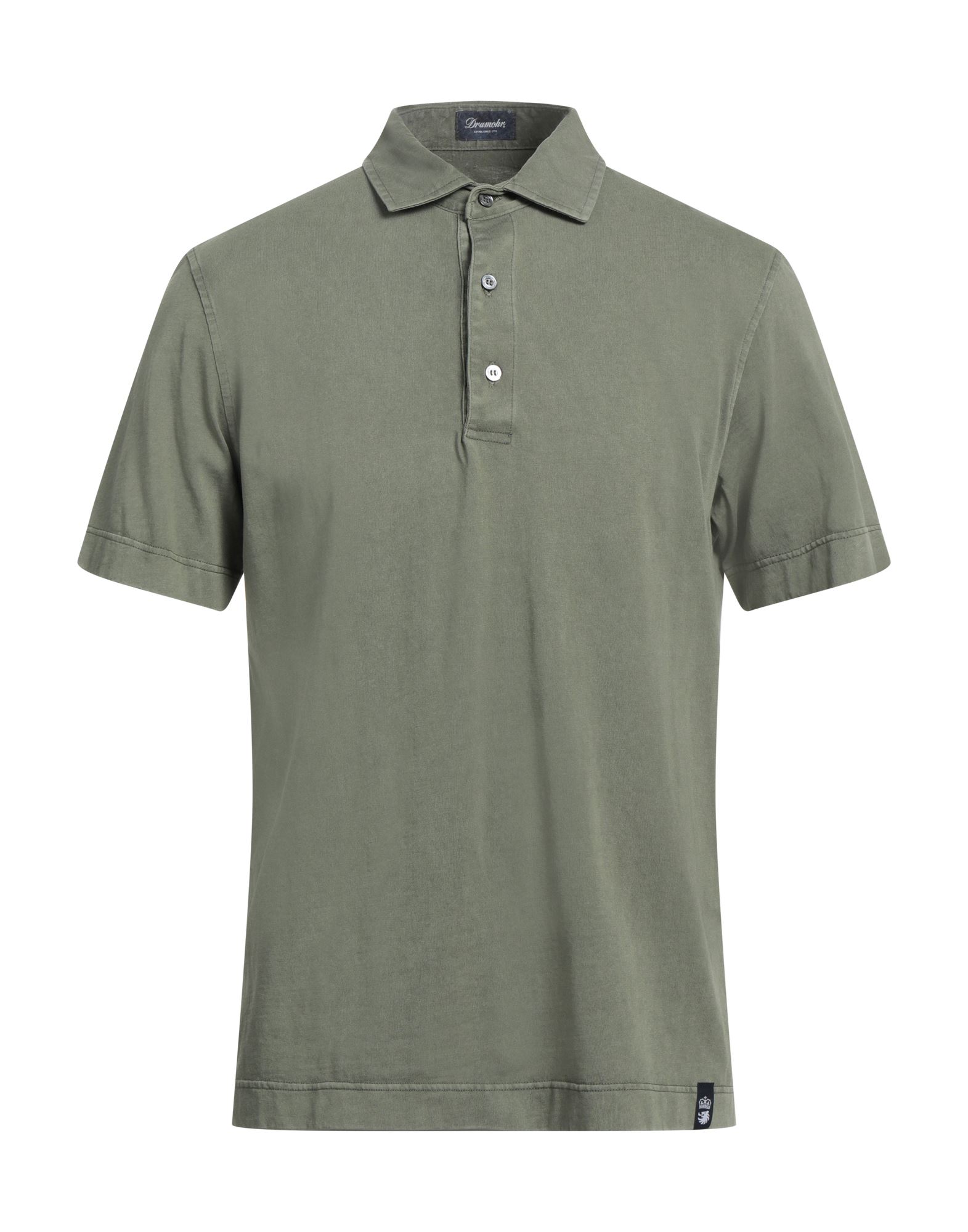 DRUMOHR Poloshirt Herren Militärgrün von DRUMOHR