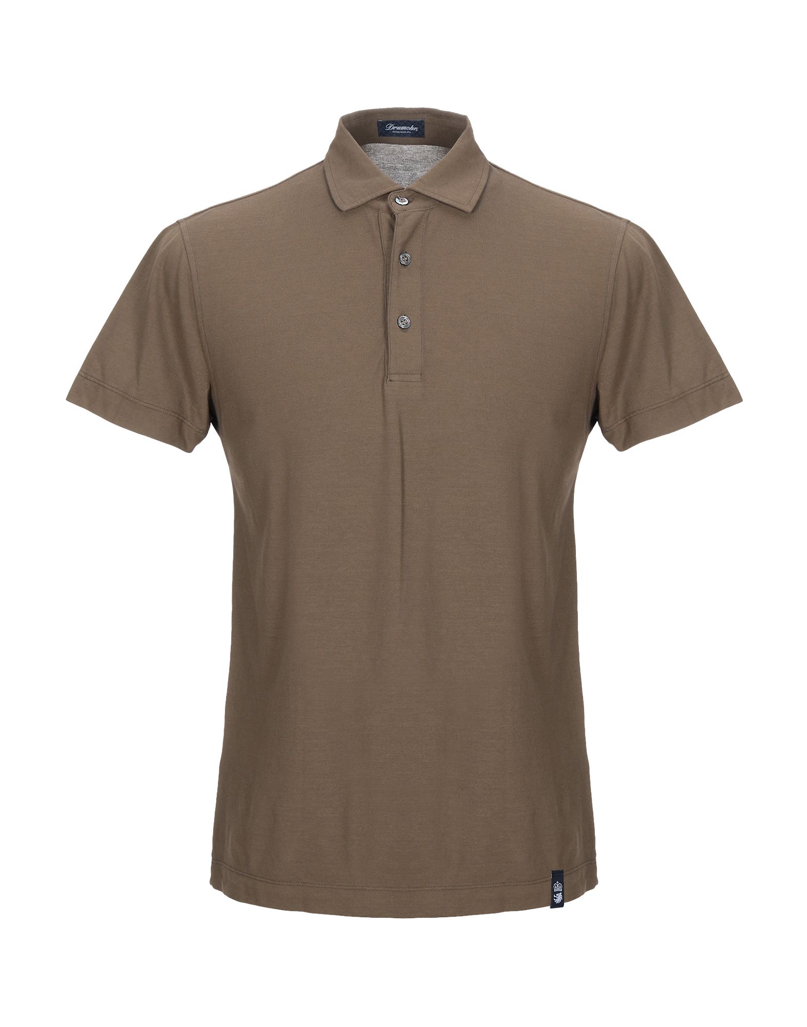 DRUMOHR Poloshirt Herren Militärgrün von DRUMOHR