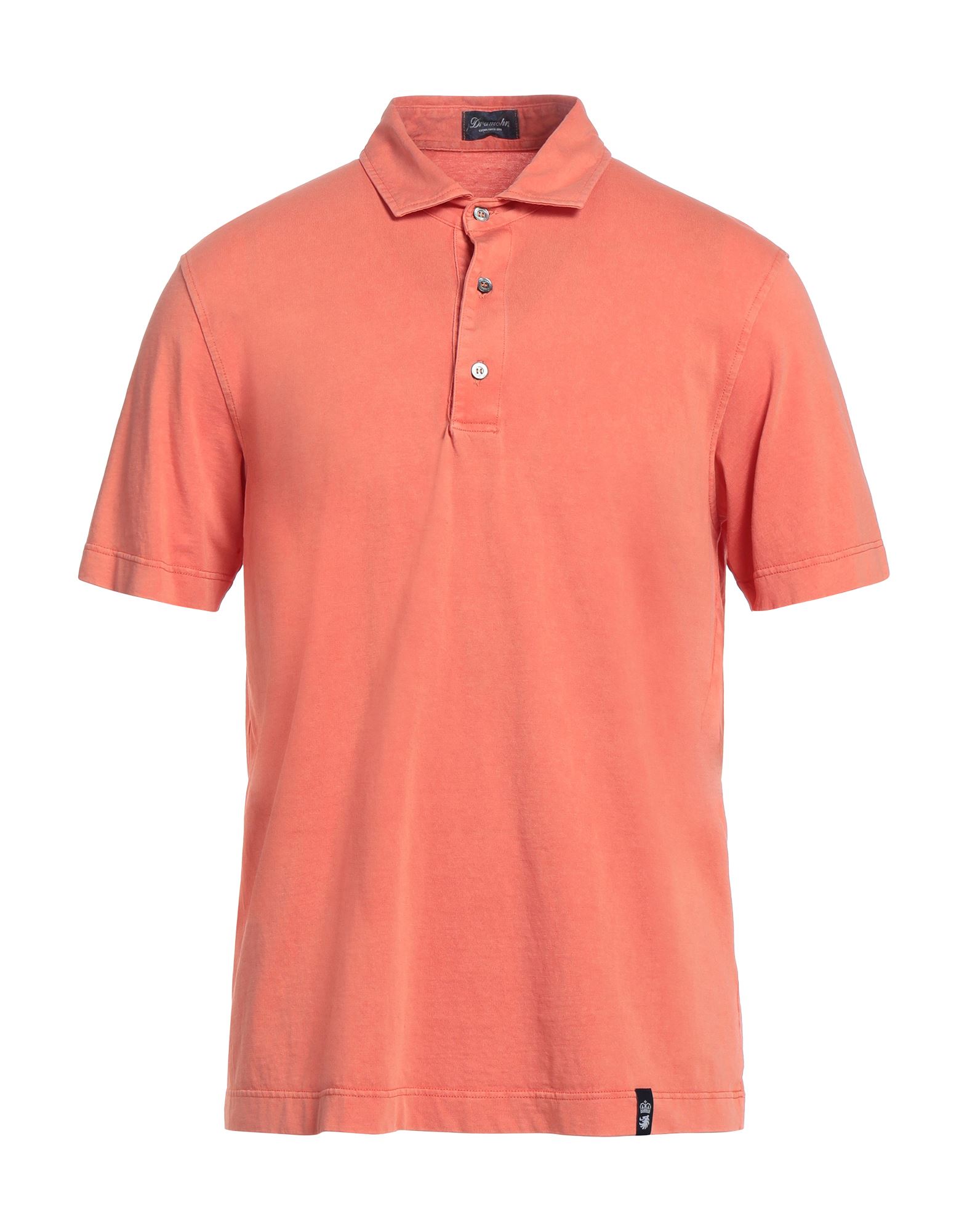 DRUMOHR Poloshirt Herren Orange von DRUMOHR