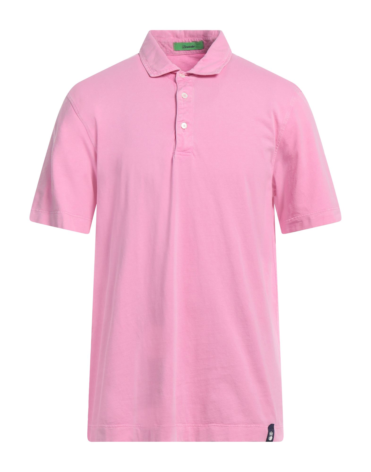 DRUMOHR Poloshirt Herren Rosa von DRUMOHR