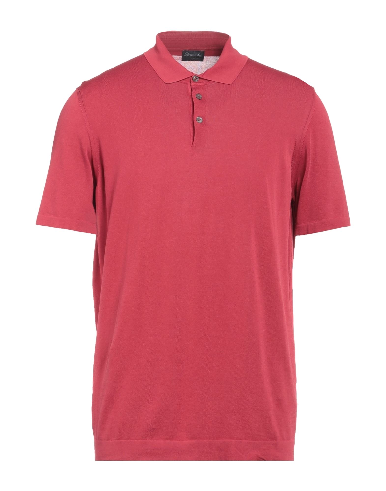 DRUMOHR Poloshirt Herren Rot von DRUMOHR