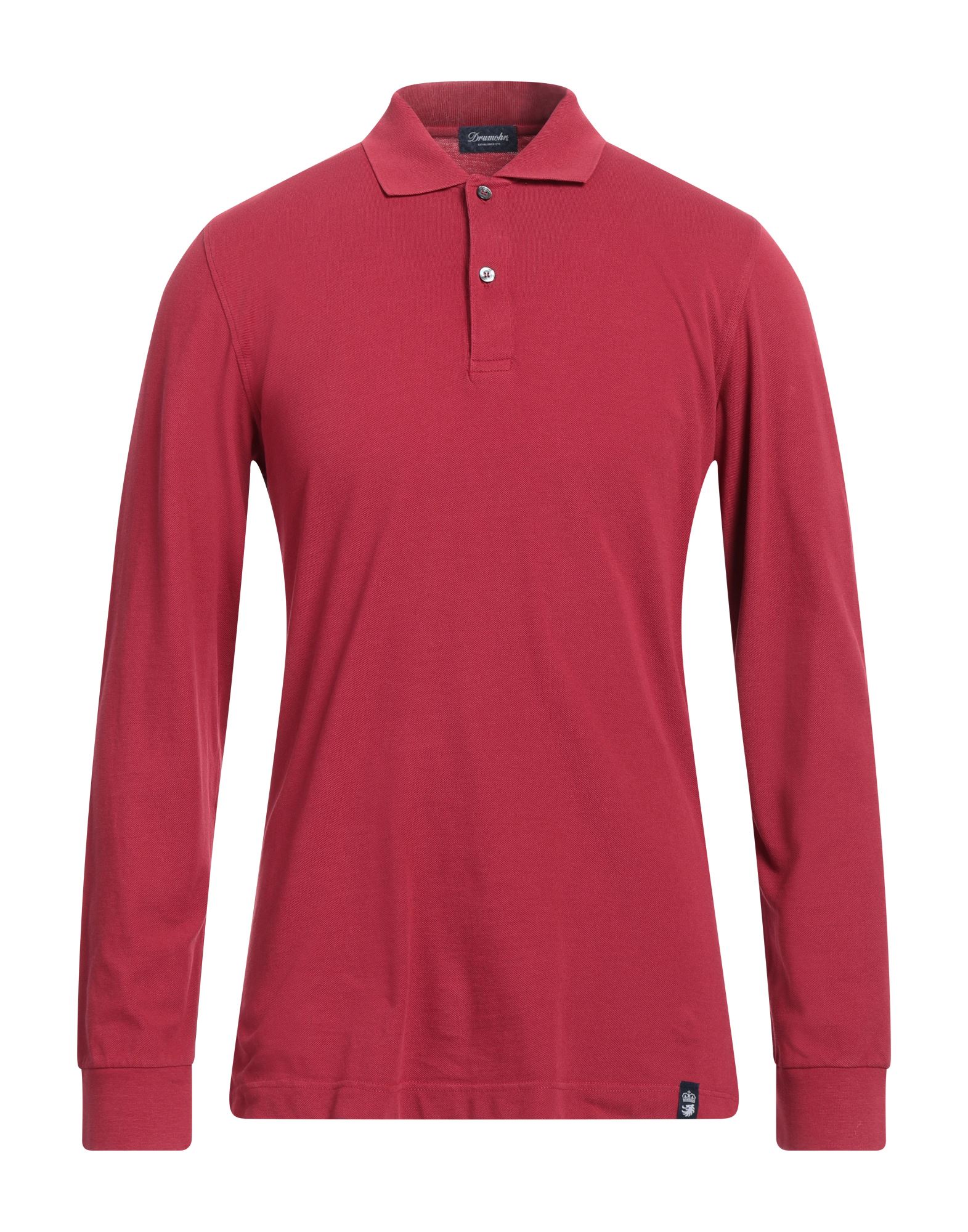 DRUMOHR Poloshirt Herren Rot von DRUMOHR