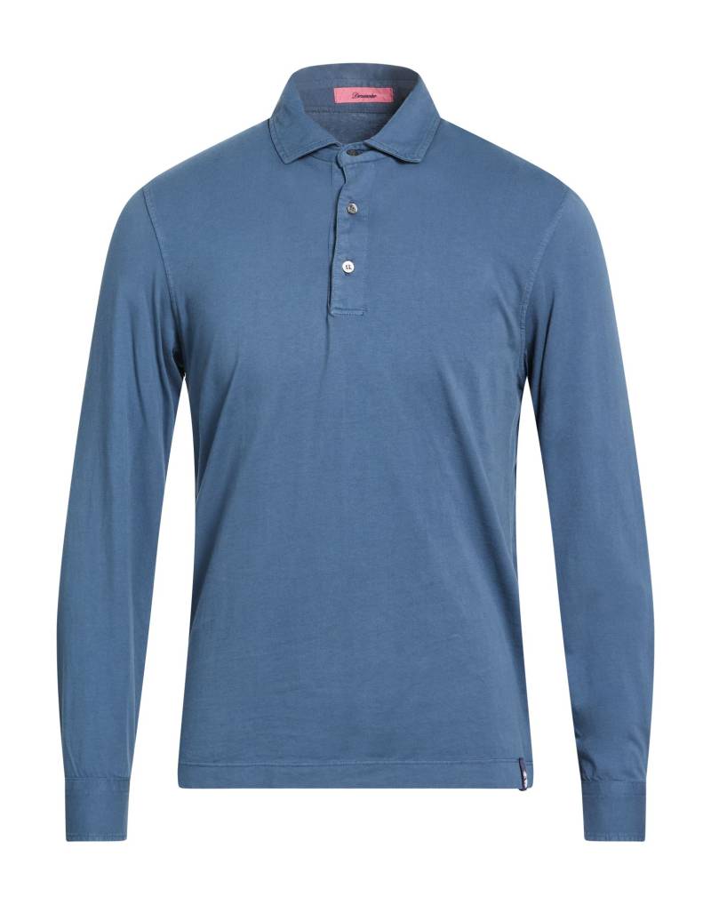 DRUMOHR Poloshirt Herren Taubenblau von DRUMOHR