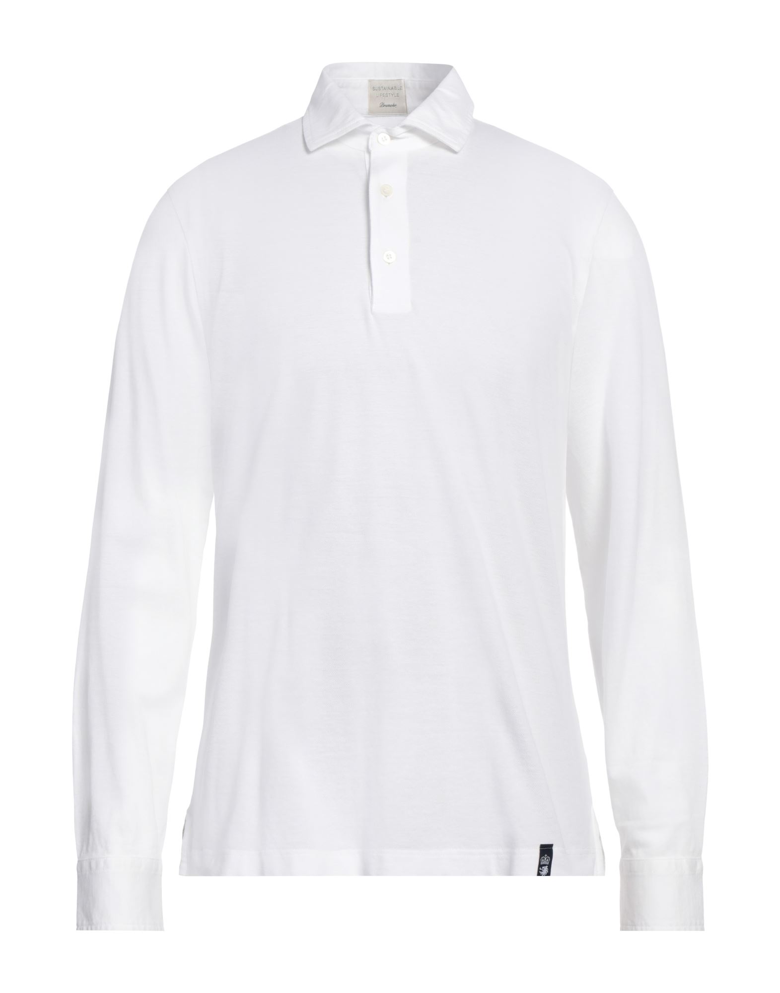 DRUMOHR Poloshirt Herren Weiß von DRUMOHR