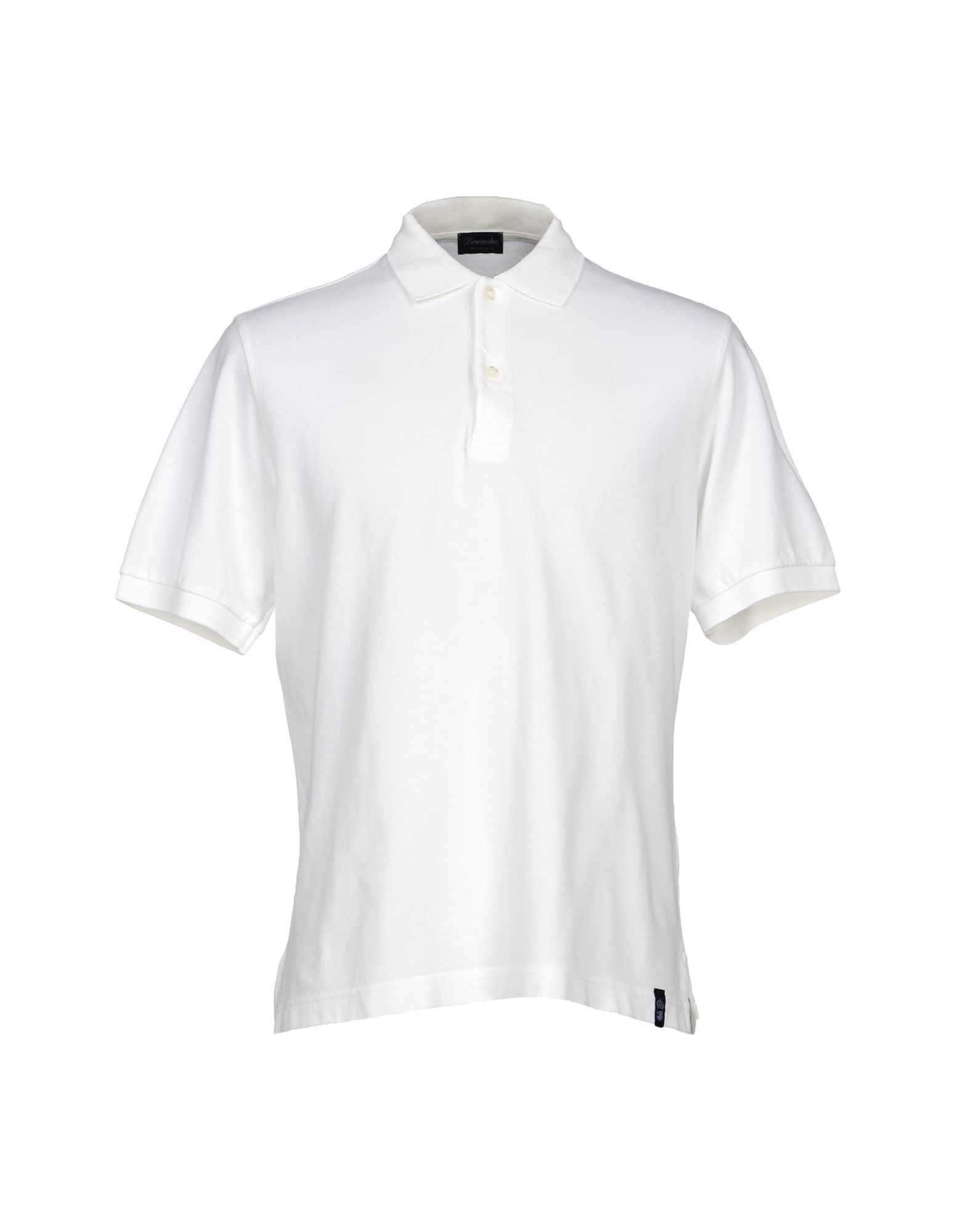 DRUMOHR Poloshirt Herren Weiß von DRUMOHR