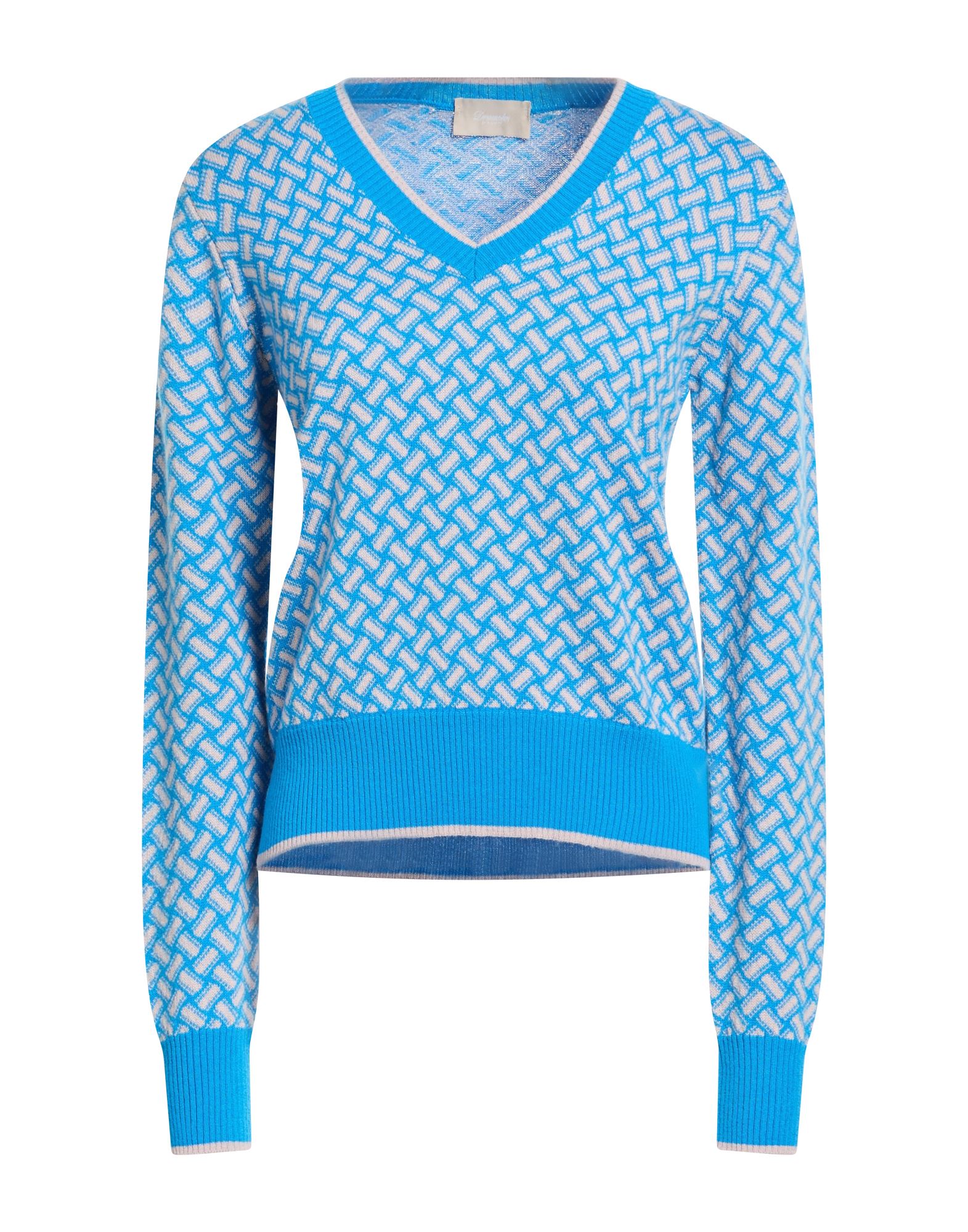 DRUMOHR Pullover Damen Azurblau von DRUMOHR