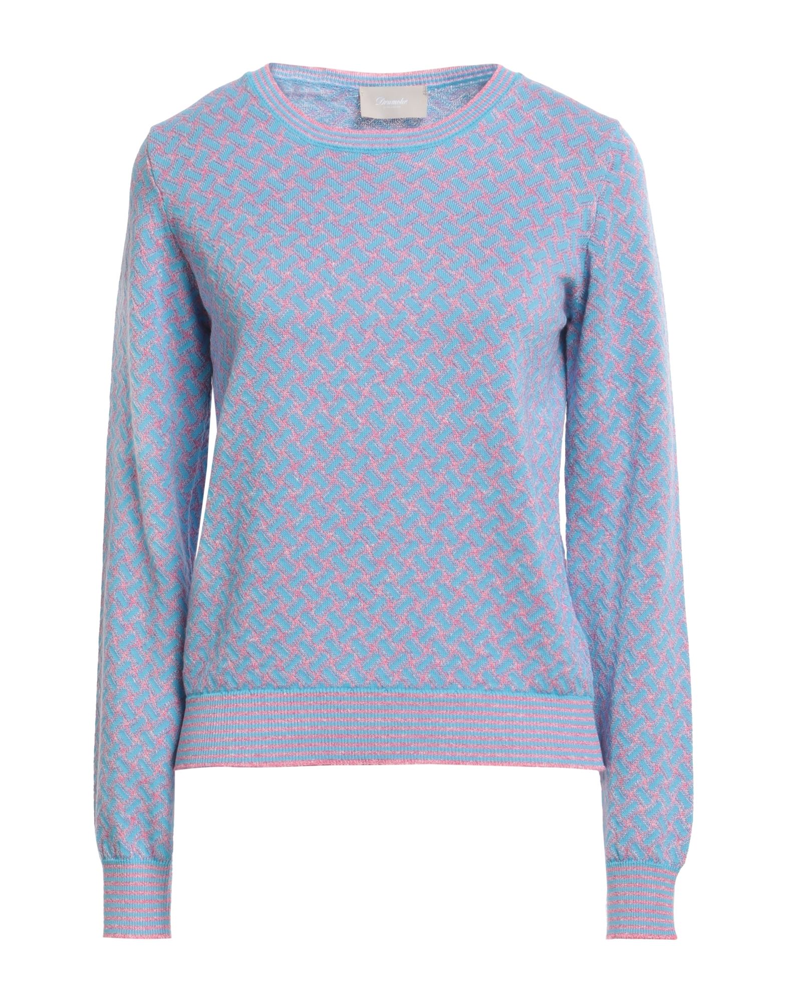 DRUMOHR Pullover Damen Azurblau von DRUMOHR