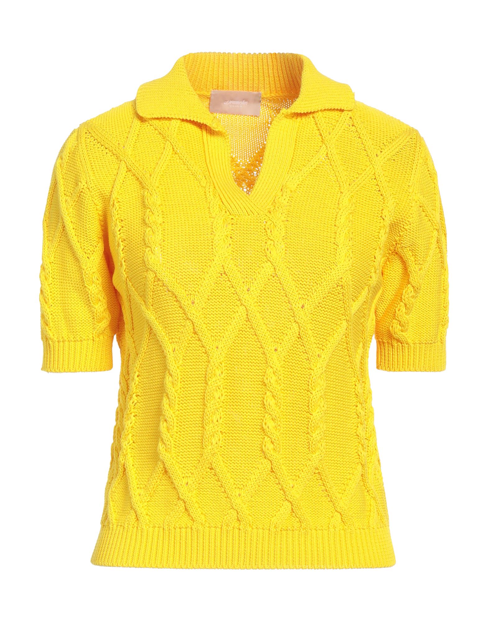 DRUMOHR Pullover Damen Gelb von DRUMOHR