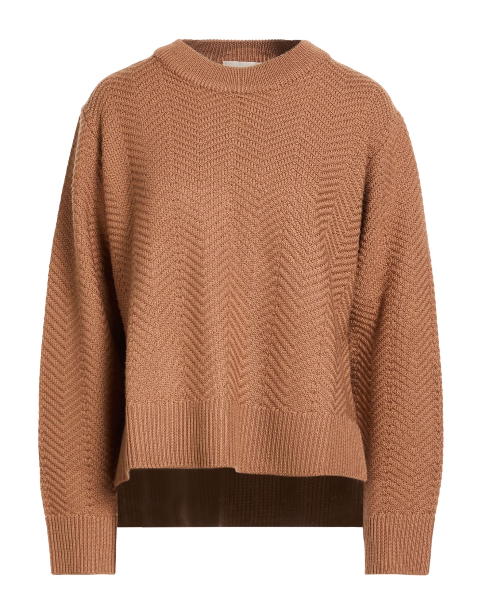 DRUMOHR Pullover Damen Hellbraun von DRUMOHR