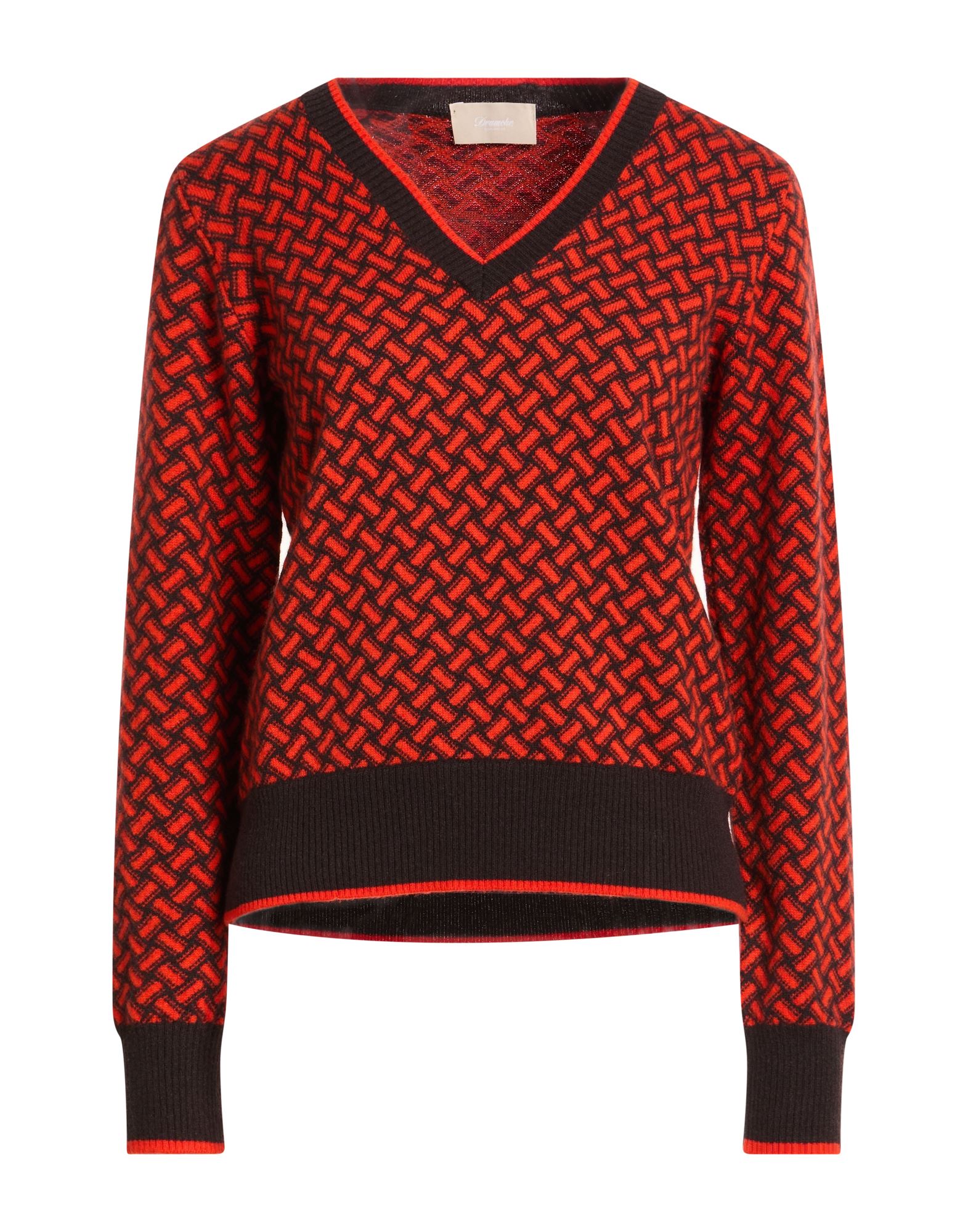 DRUMOHR Pullover Damen Tomatenrot von DRUMOHR