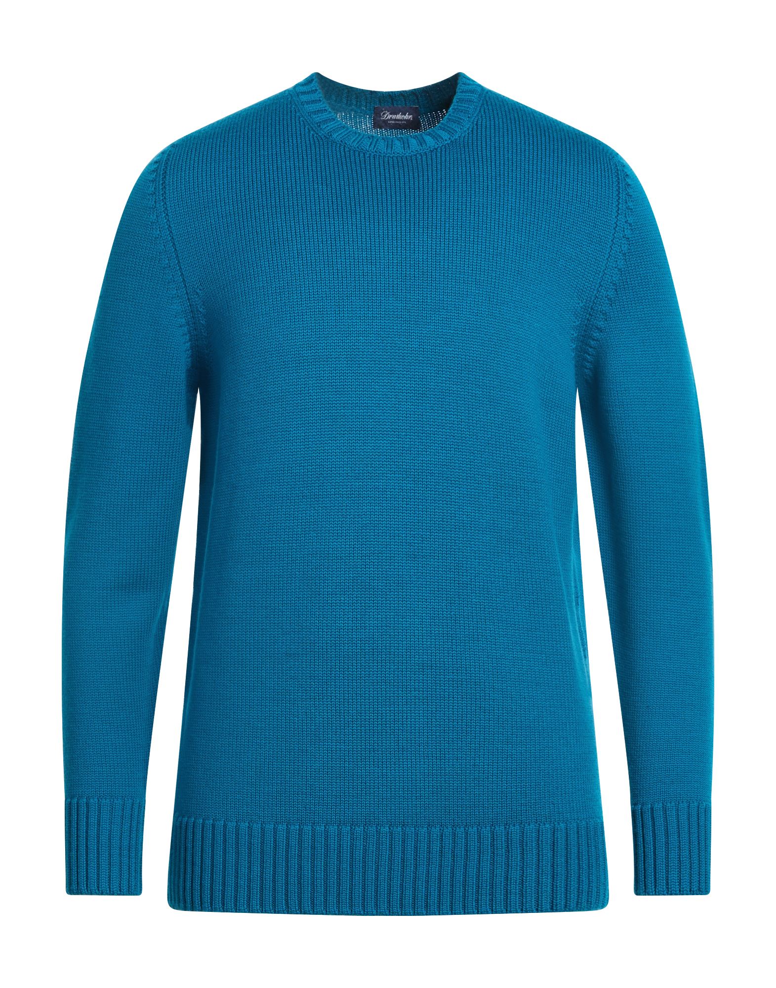 DRUMOHR Pullover Herren Aquamarin von DRUMOHR