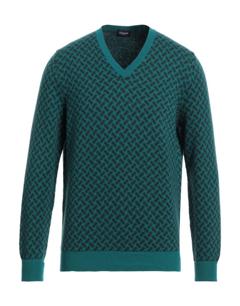 DRUMOHR Pullover Herren Aquamarin von DRUMOHR