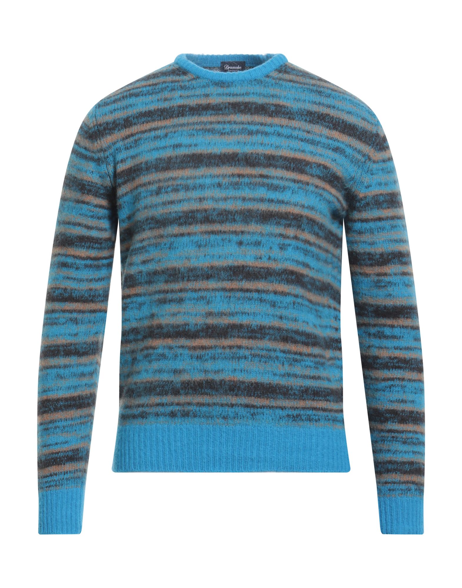 DRUMOHR Pullover Herren Azurblau von DRUMOHR