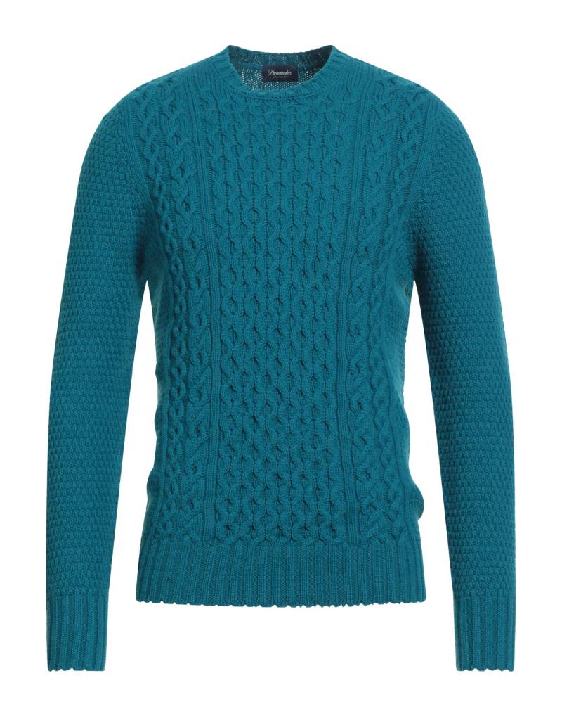 DRUMOHR Pullover Herren Azurblau von DRUMOHR