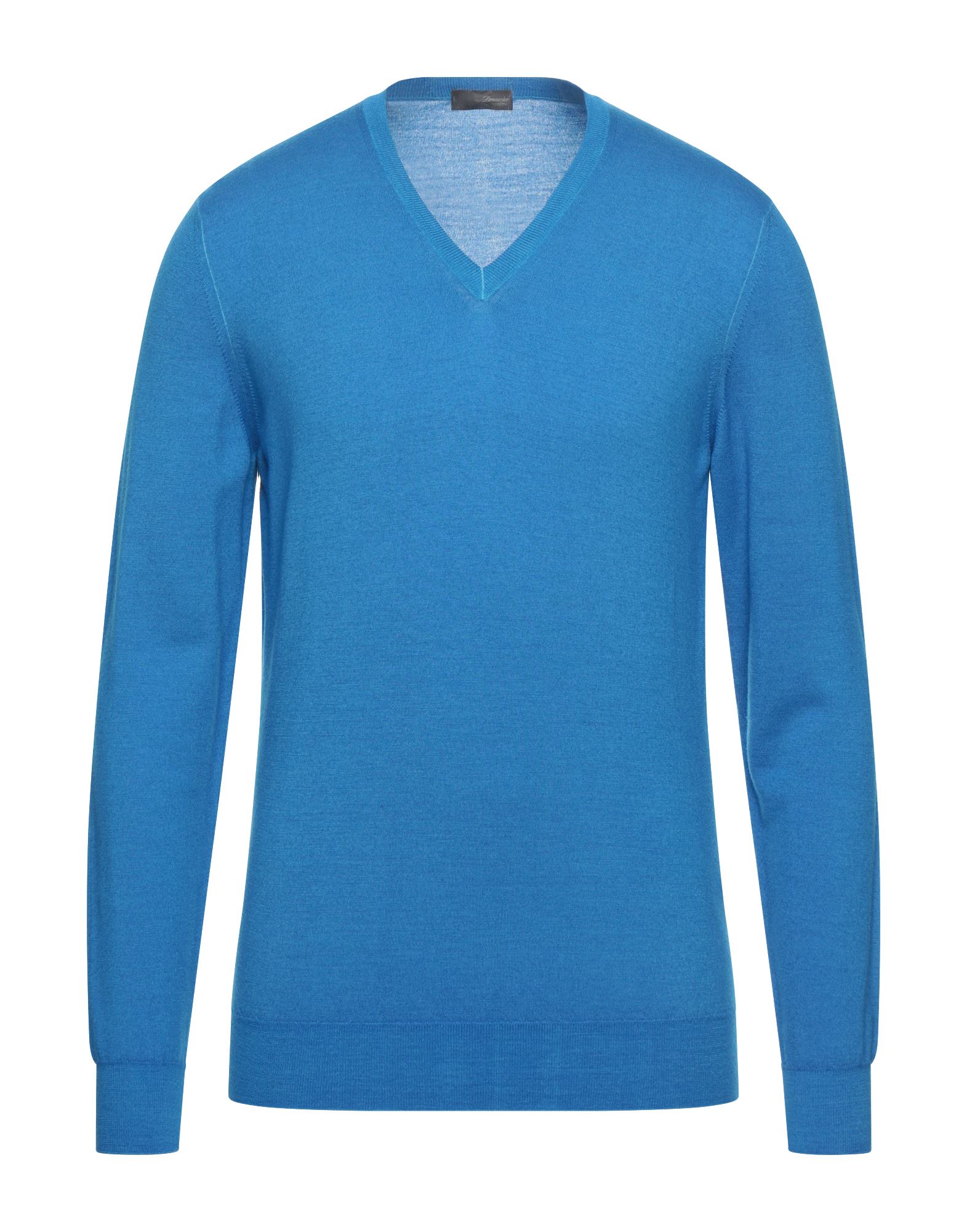 DRUMOHR Pullover Herren Azurblau von DRUMOHR