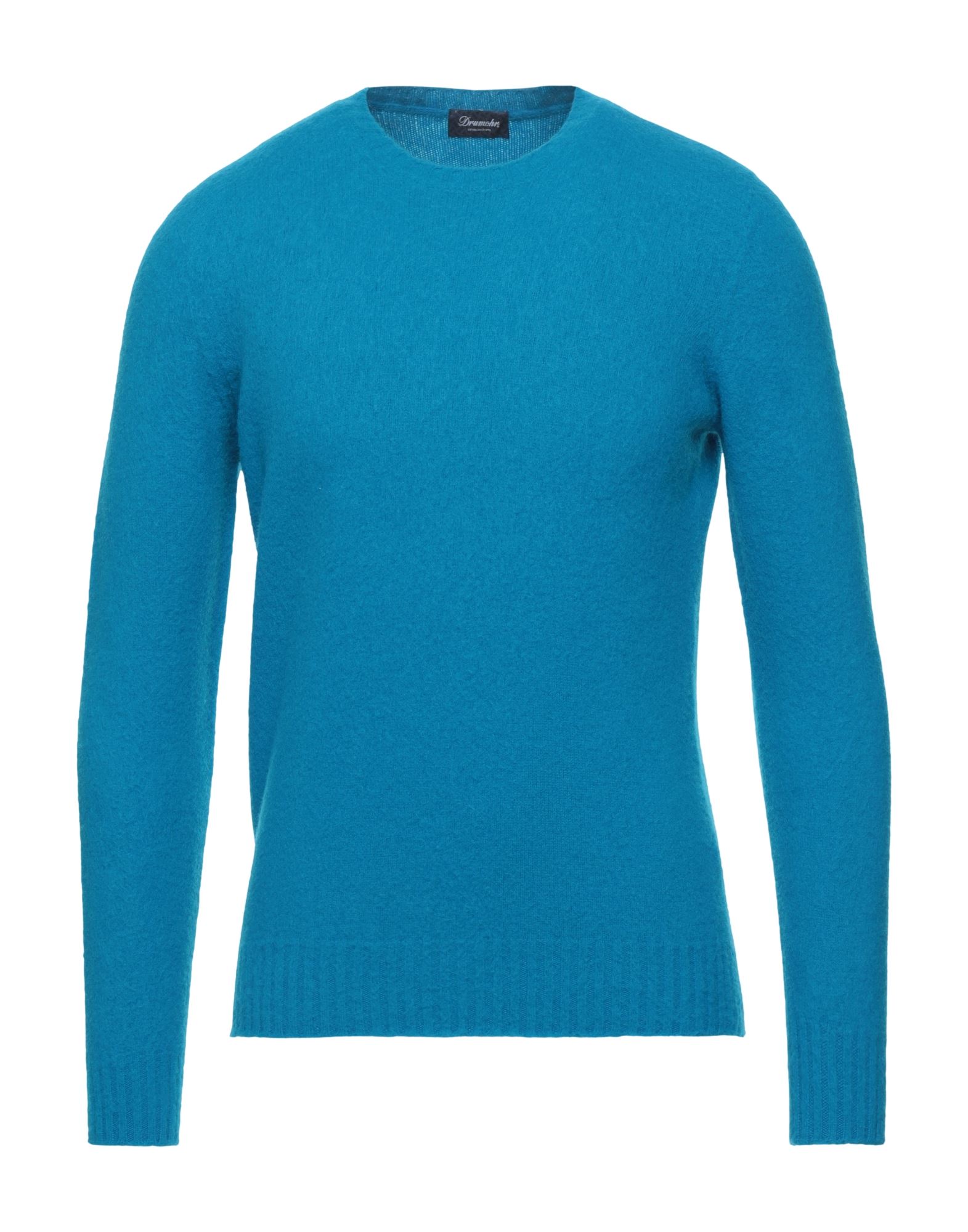 DRUMOHR Pullover Herren Azurblau von DRUMOHR