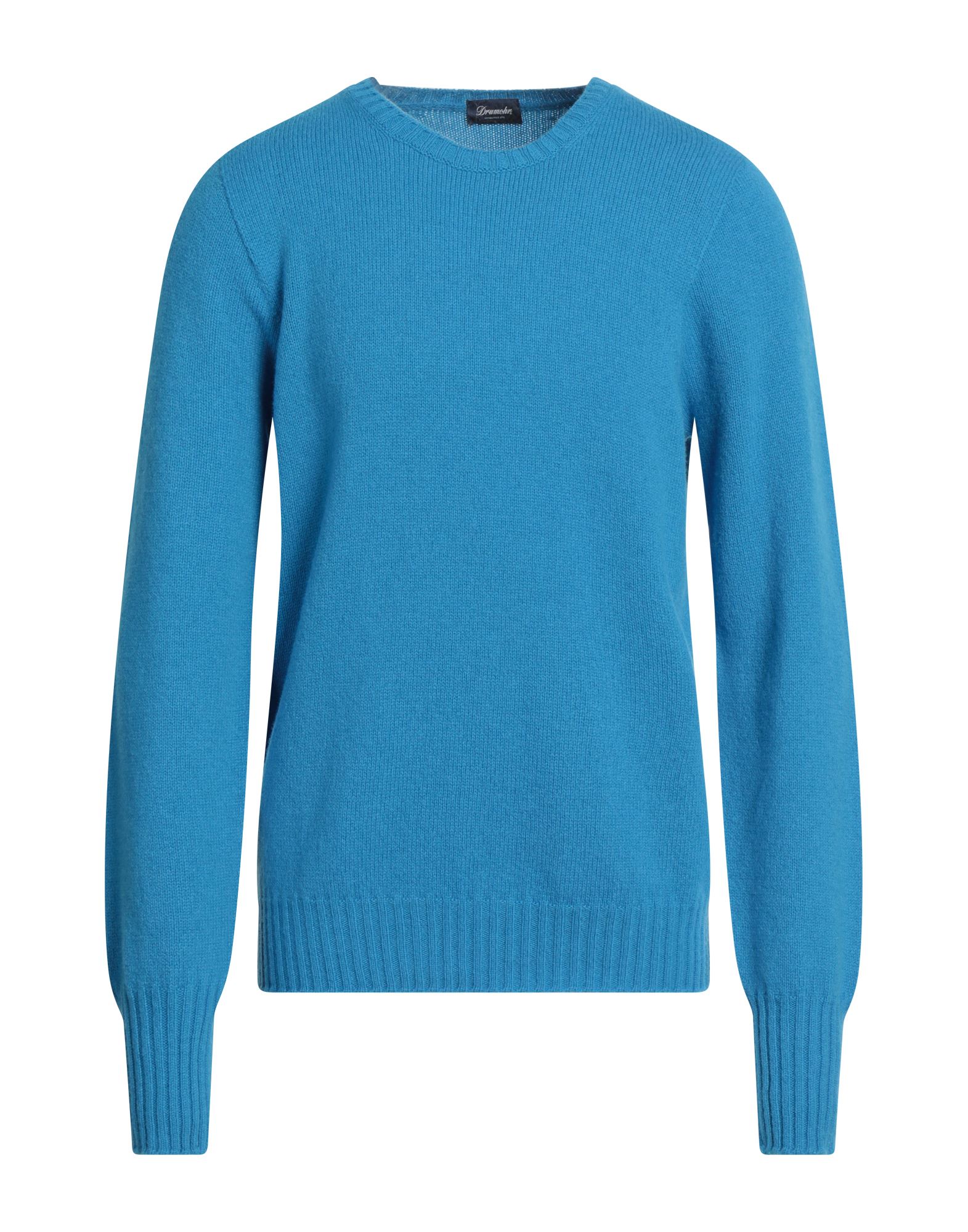 DRUMOHR Pullover Herren Azurblau von DRUMOHR