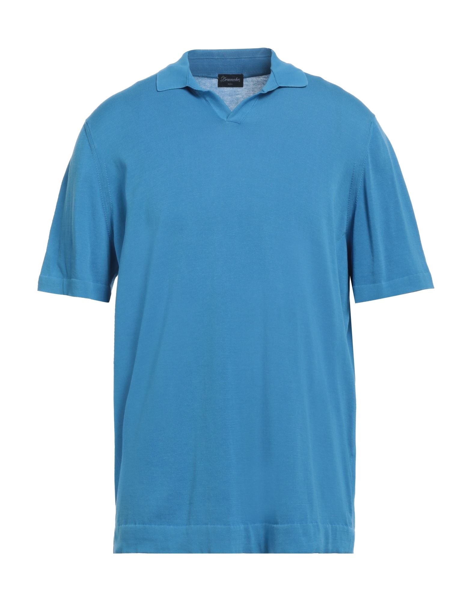 DRUMOHR Pullover Herren Azurblau von DRUMOHR