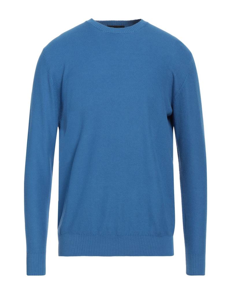 DRUMOHR Pullover Herren Azurblau von DRUMOHR