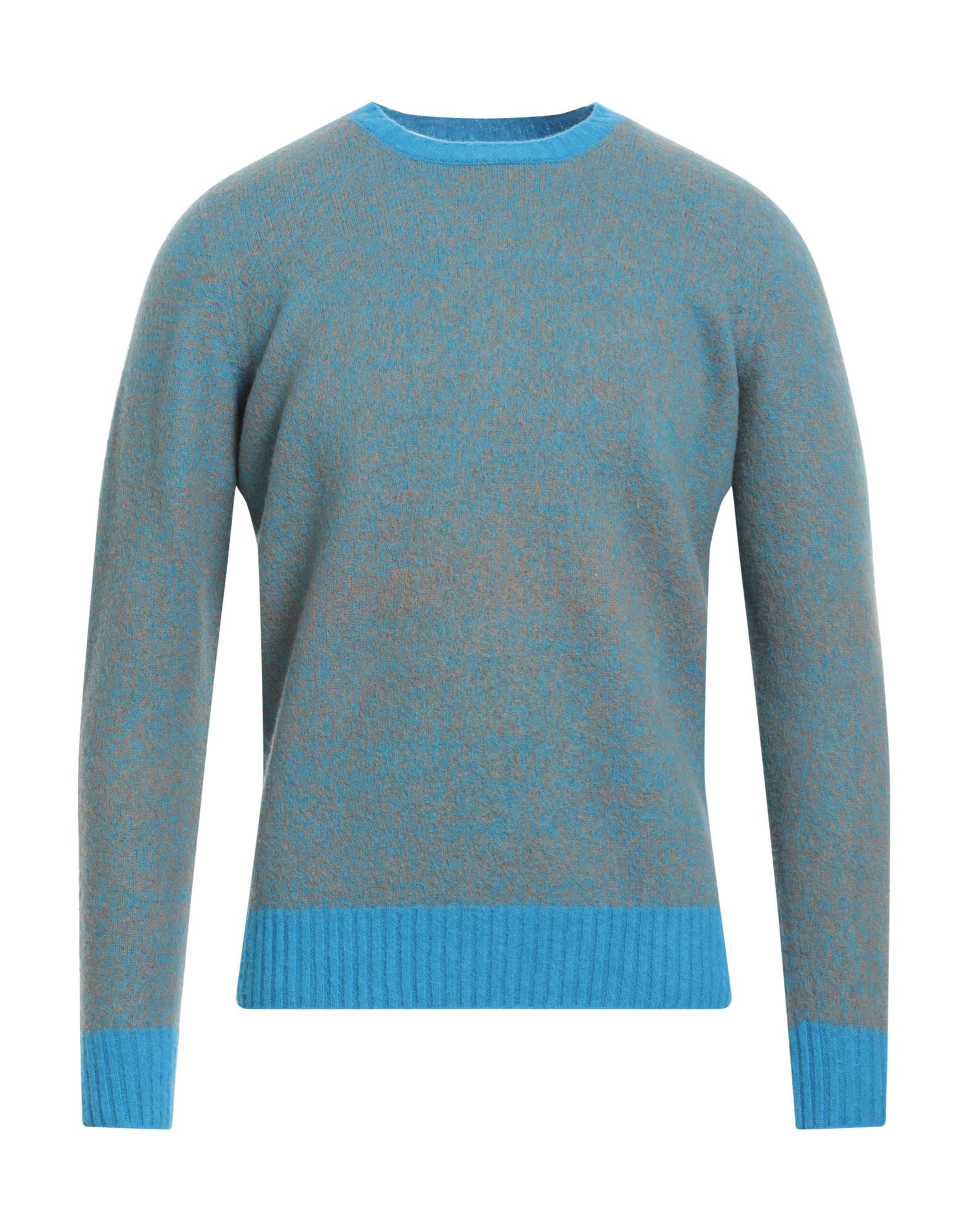 DRUMOHR Pullover Herren Azurblau von DRUMOHR