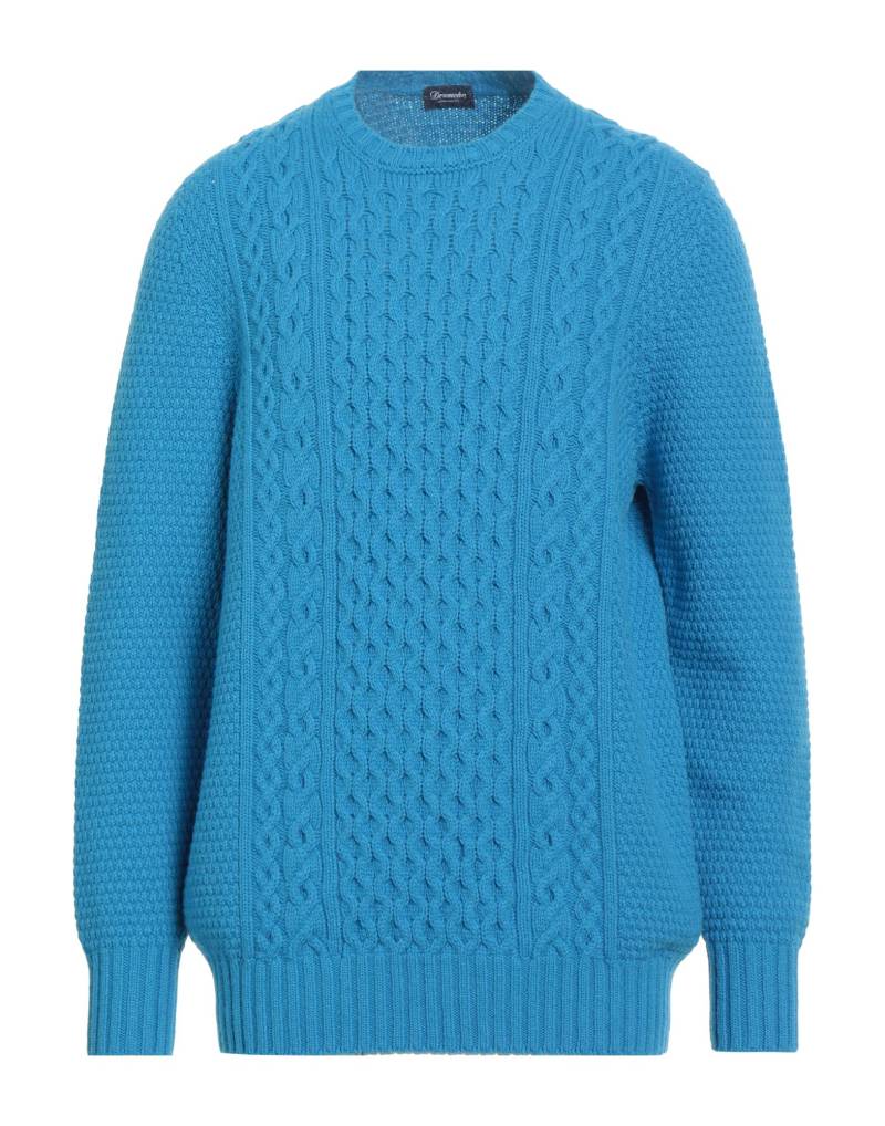DRUMOHR Pullover Herren Azurblau von DRUMOHR