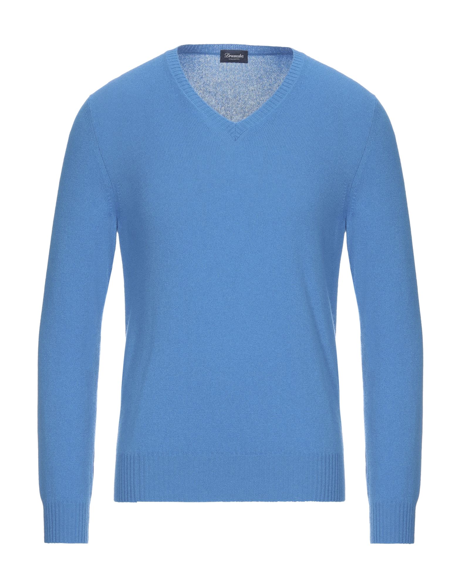 DRUMOHR Pullover Herren Azurblau DRUMOHR Pullover Herren Azurblau von DRUMOHR