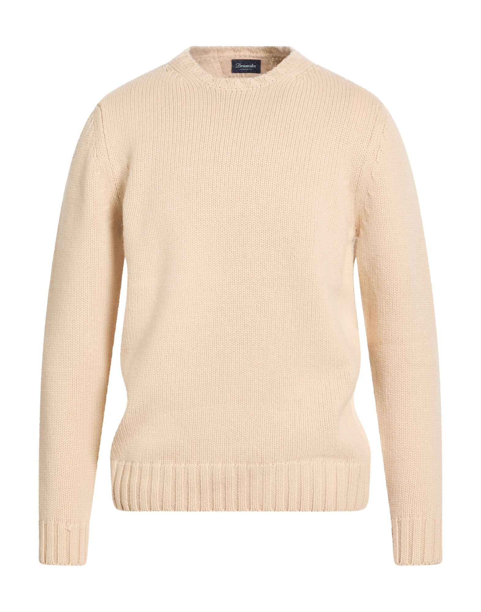 DRUMOHR Pullover Herren Beige von DRUMOHR