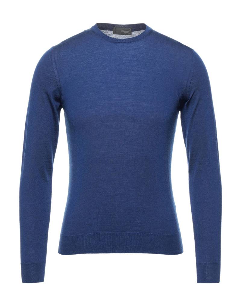 DRUMOHR Pullover Herren Blau von DRUMOHR
