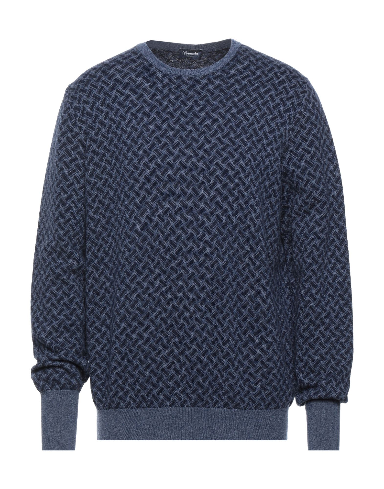 DRUMOHR Pullover Herren Blau DRUMOHR Pullover Herren Blau von DRUMOHR