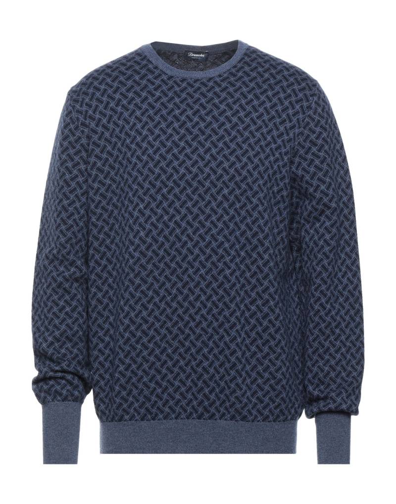 DRUMOHR Pullover Herren Blau DRUMOHR Pullover Herren Blau von DRUMOHR