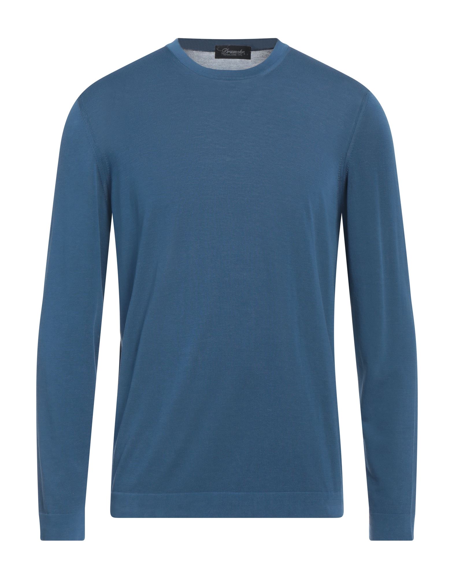 DRUMOHR Pullover Herren Blaugrau von DRUMOHR