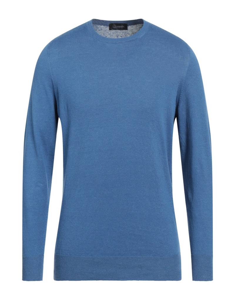 DRUMOHR Pullover Herren Blaugrau von DRUMOHR