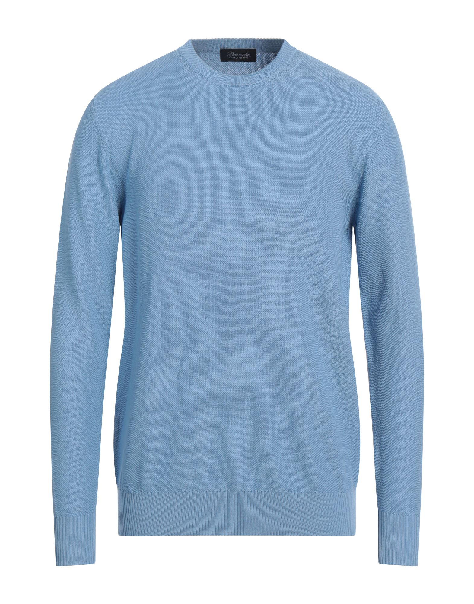 DRUMOHR Pullover Herren Blaugrau von DRUMOHR