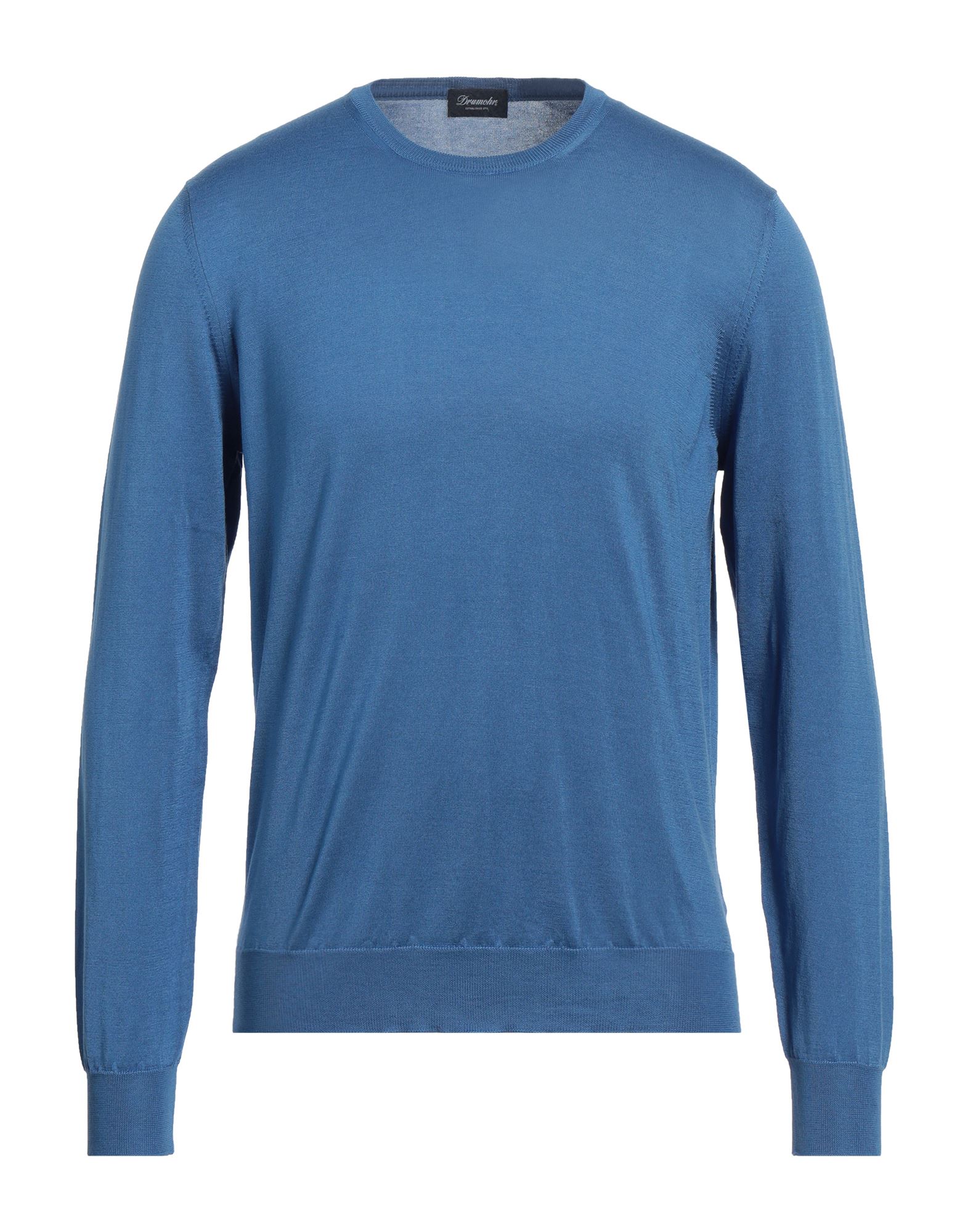 DRUMOHR Pullover Herren Blaugrau von DRUMOHR