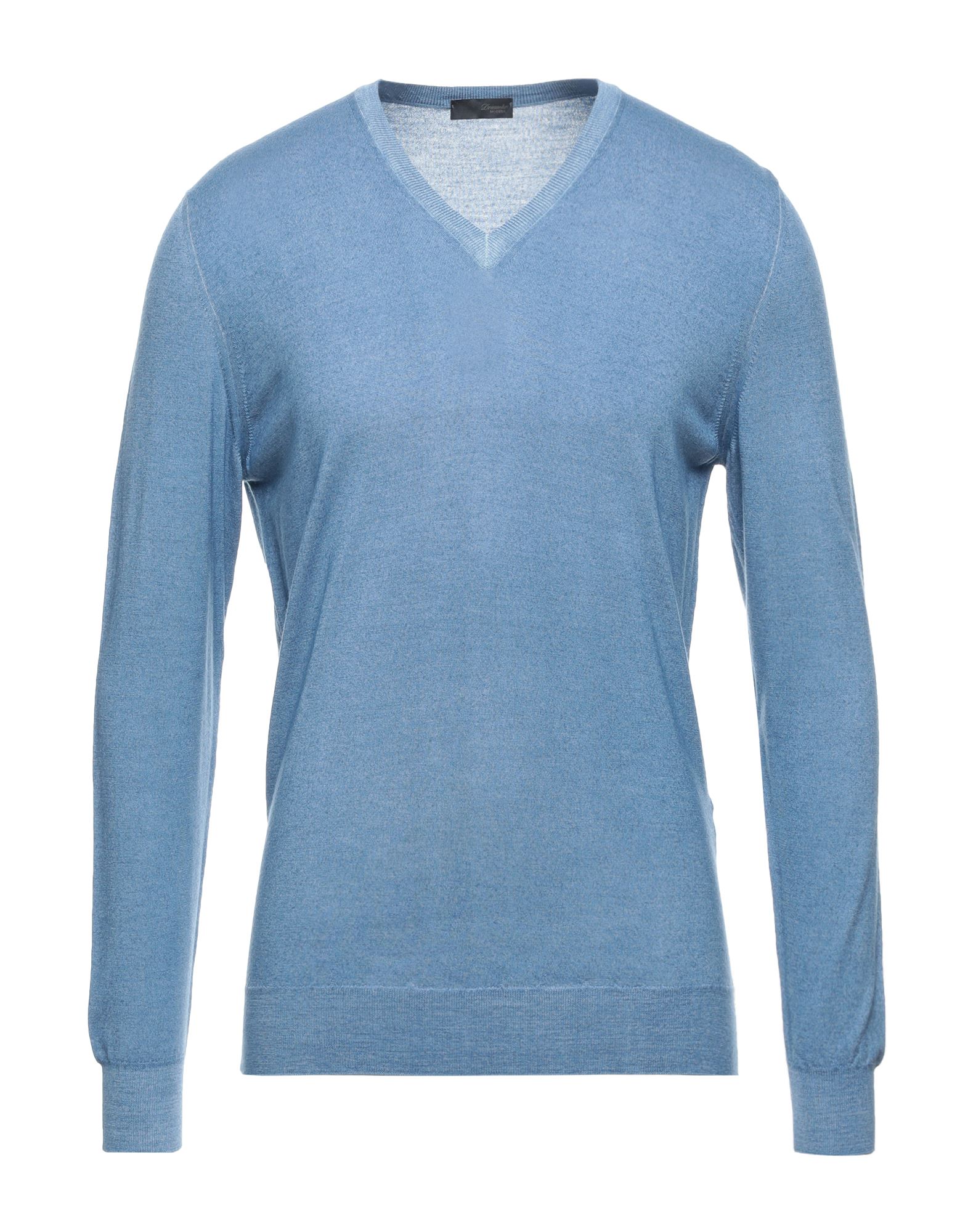 DRUMOHR Pullover Herren Blaugrau von DRUMOHR