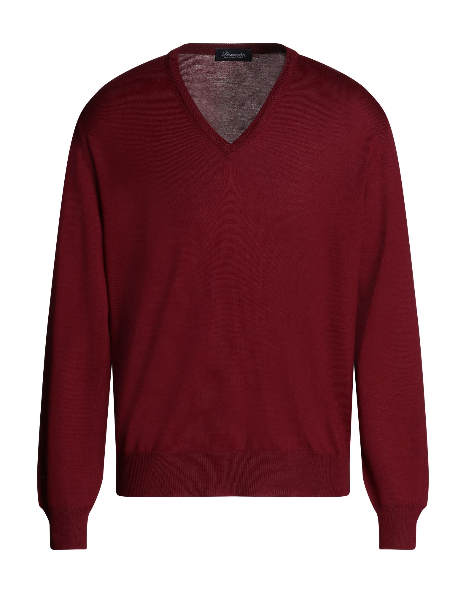 DRUMOHR Pullover Herren Bordeaux von DRUMOHR