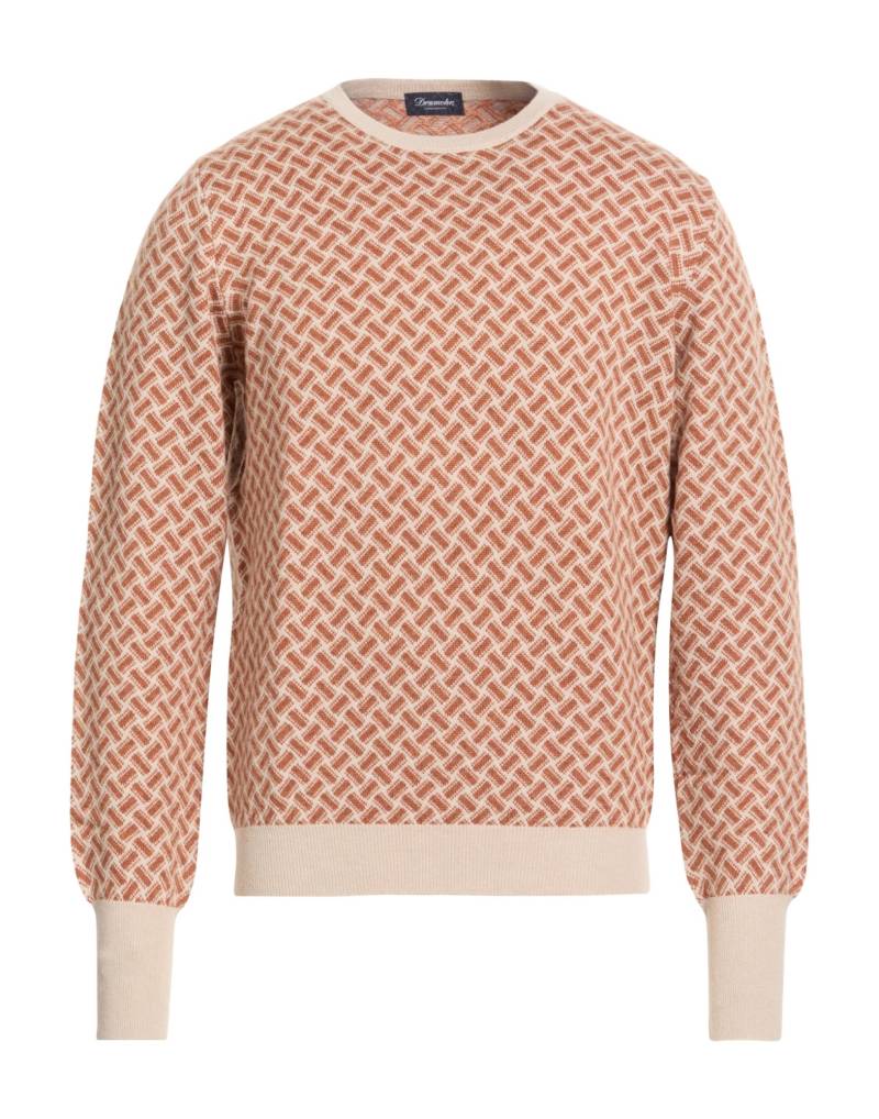 DRUMOHR Pullover Herren Braun von DRUMOHR