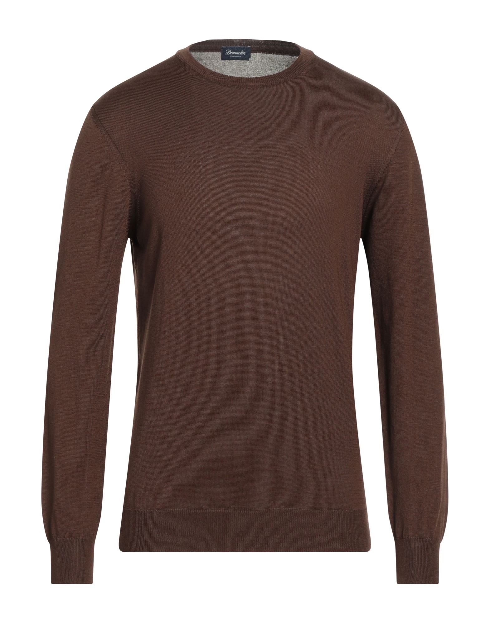 DRUMOHR Pullover Herren Braun von DRUMOHR