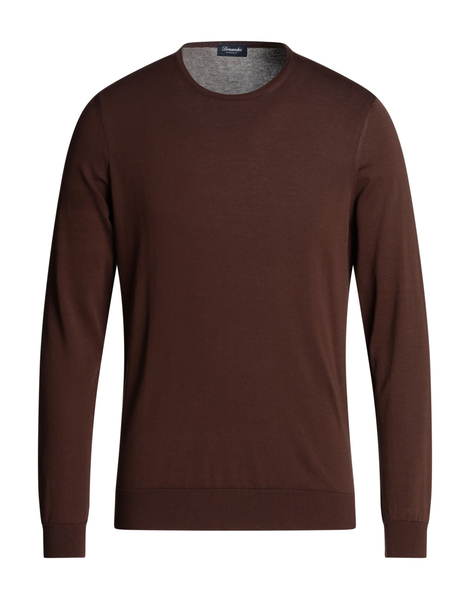 DRUMOHR Pullover Herren Braun von DRUMOHR