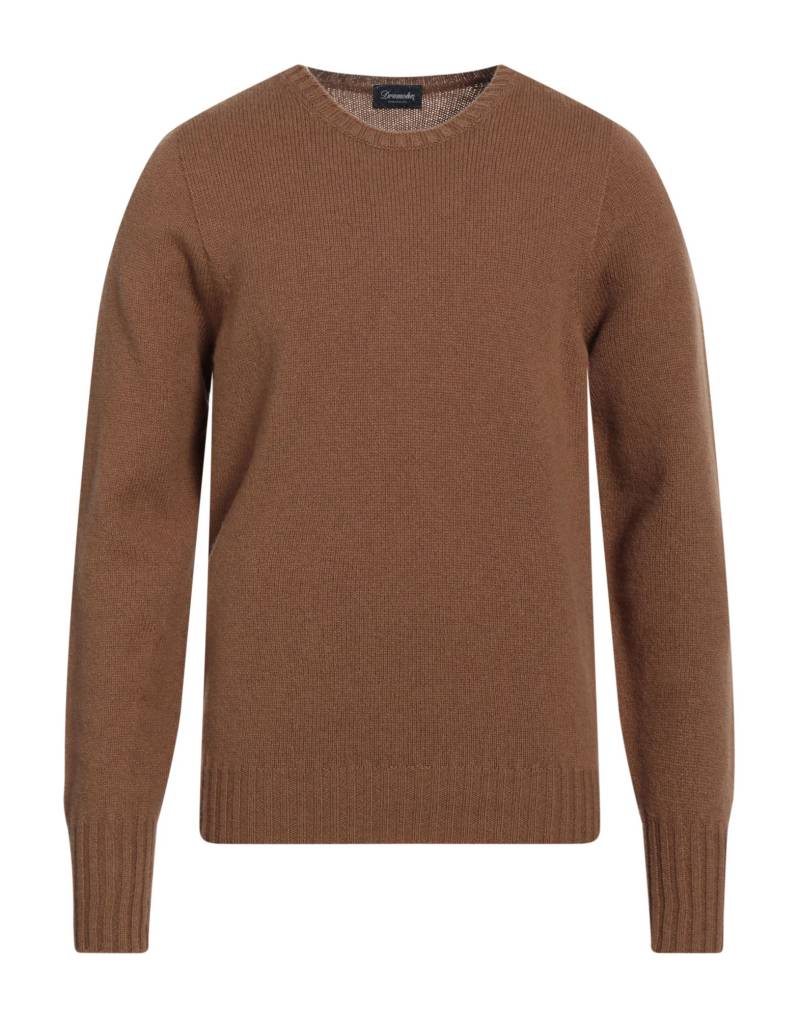 DRUMOHR Pullover Herren Braun von DRUMOHR